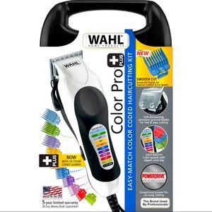 Wahl Corded Clipper Color Haircutting Kit